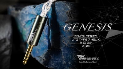 Vortex Cables Zenith Series  Genesis 創世 4N OCC純銀旗艦升級線｜讓聲音回到純淨、開闊與精準4