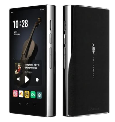 HiBy R8 II 新世代旗艦級安卓播放器｜Darwin-MPA 架構 × 義大利精品 Alcantara 手感2