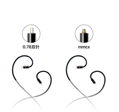 ikko Arc CTU02 單晶銅鍍銀升級線 耳機升級線 MMCX CM 耳機升級線6