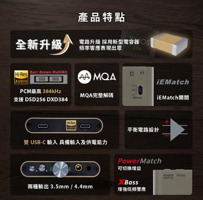 iFi Audio HIP-DAC 3 隨身DAC 平衡耳機擴大機 掌上型小鋼砲 超越體積的驅動力3