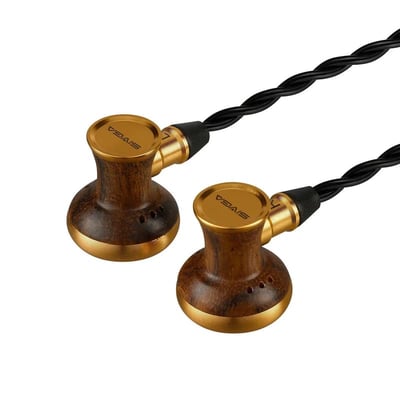 SIVGA M300｜15.4mm 石墨烯動圈 非洲黑檀木平頭式耳機2