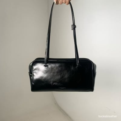 B42 Bucks&Leather  26年新款！推！大款 牛皮光滑亮面法式吐司包3