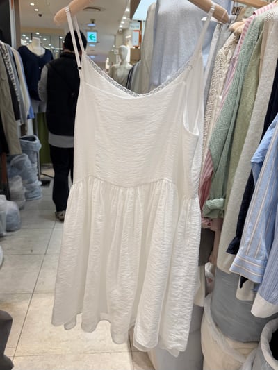 BB18 滾邊lace細肩浪漫小短洋 2色9