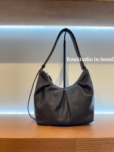 B17 Bucks&Leather 秋冬新款！褶皺泡芙包4