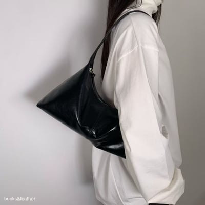 B39 Bucks&Leather  26年新款！小款 牛皮光滑亮面法式莫奈包7