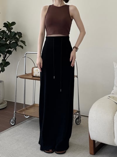 現貨 回歸) 短版Bra top削肩背心 3色6