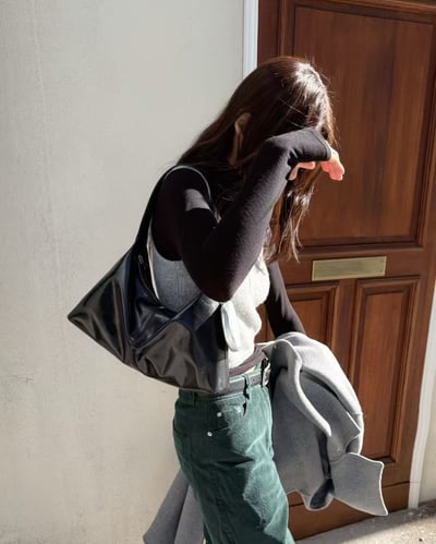 B39 Bucks&Leather  26年新款！小款 牛皮光滑亮面法式莫奈包5