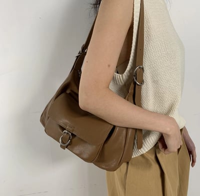 B36 Bucks&Leather 法式羊皮口袋包5