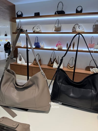 B21 Bucks&Leather 上班上課必備！超大容量車線托特包2