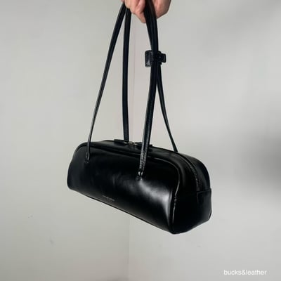 B47 Bucks&Leather  26年新款！小款 牛皮光滑亮面法式吐司包13