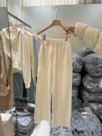 BB11 細節加分小刺繡lace緞帶連帽外套/長褲set (分開賣場)4