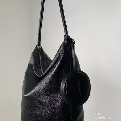 B26 Bucks&Leather 秋冬新款！大款 肩背圓桶包7