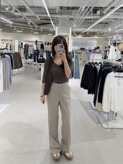 現貨 AT15 必買！超瘦修身中壓摺西裝褲 3色 SM4