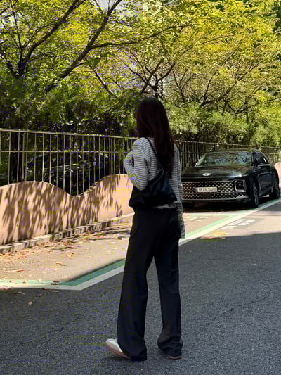 現貨 AT15 必買！超瘦修身中壓摺西裝褲 3色 SM7