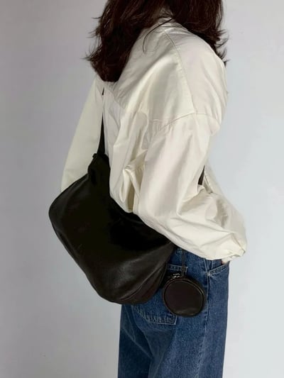 B30 Bucks&Leather 秋冬新款！大款 磁吸pita羊皮包8