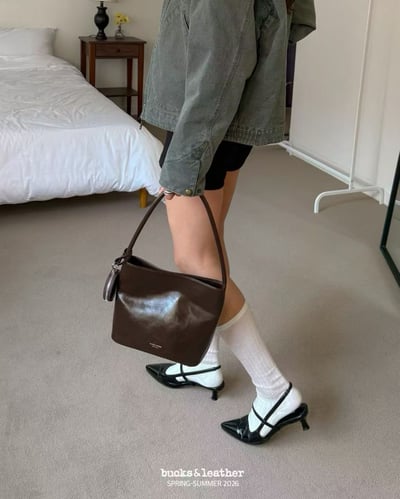 B45 Bucks&Leather  26年新款！復古通勤摩爾包2