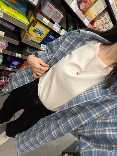 BB05 推！自留 微船型領七分袖上衣 3色6