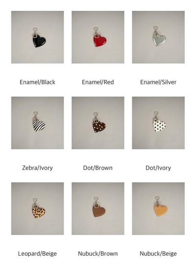 B50 Bucks&Leather 26年新款！詢問度超高！花花/愛心 鏡子鑰匙圈11