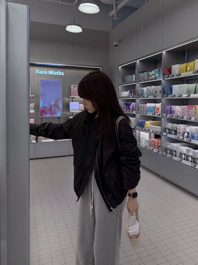 BB19 立領皮革感紋理風衣外套 2色5