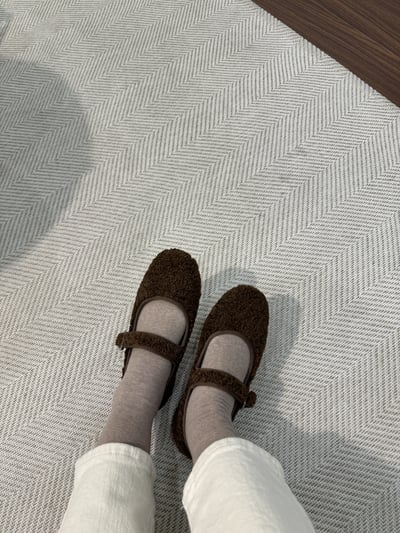 回歸) AG09 自留！可愛爆擊！QQ毛娃娃鞋 23-258