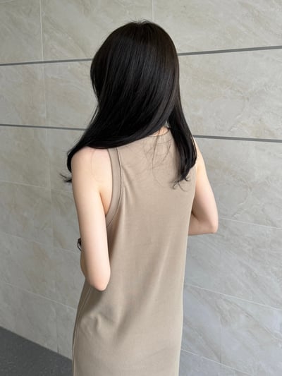 回歸) 熱銷破百！自留！微削肩彈性長洋 4色6