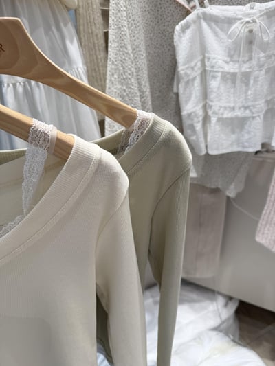 BB10 推！顯身材U領小鈕扣上衣 2色3