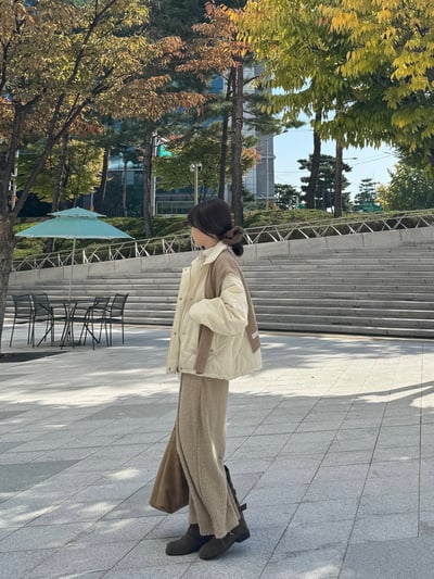 現貨 BEST！AW08 推！軟萌小翻領鋪棉外套 3色6