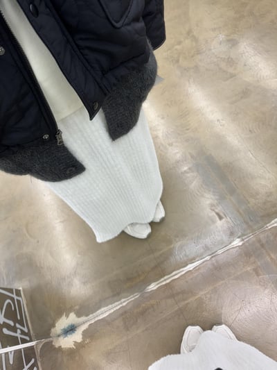 現貨 BEST！回歸) 自留！仙女羽毛感後開衩長裙 2色12