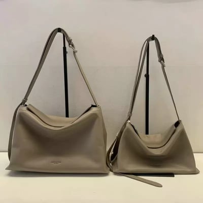 B9  Bucks&Leather 大款'底部加寬'磁吸扣枕頭包14