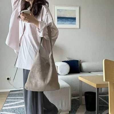 B33 Bucks&Leather 許願款！大容量牛皮肩背托特包18