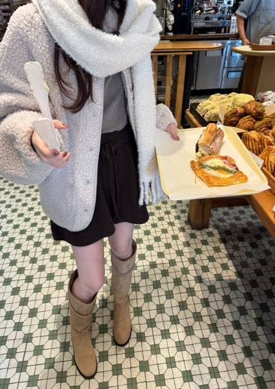 現貨 BEST！AY18 本期必買！柔軟泰迪熊熊羊羔毛外套 2色3