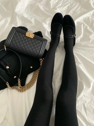 現貨 BEST！回歸) 冬季必備！保暖纖細棉質褲襪 3色7