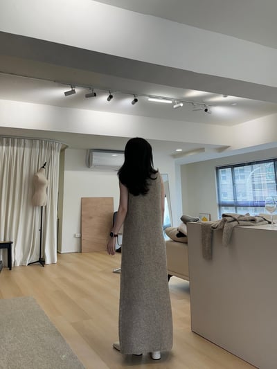 現貨！獨家訂製！回歸) 高CP值！親膚QQ毛背心洋+小翻領外套SET 2色7