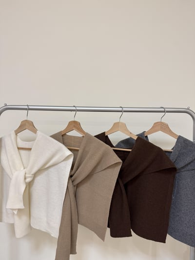 現貨 AW19 搭配好幫手羊毛披肩 4色1