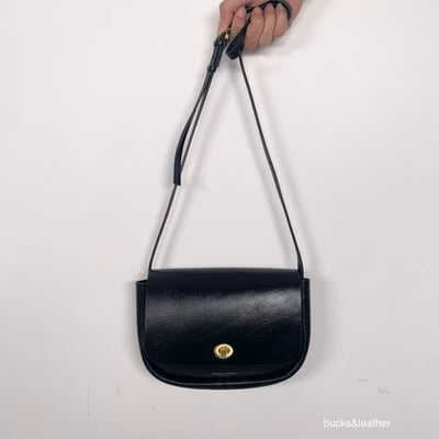 B43 Bucks&Leather 小轉扣羊皮斜背包 2色6