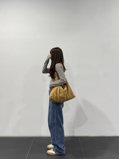 現貨 AW23 許願款 大容量麂皮肩背托特包 2色2