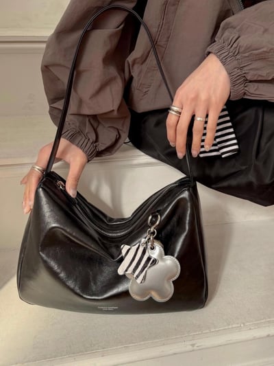 B48 Bucks&Leather 26年新款！詢問度超高！可愛牛皮迷你鑰匙圈 愛心/星星16