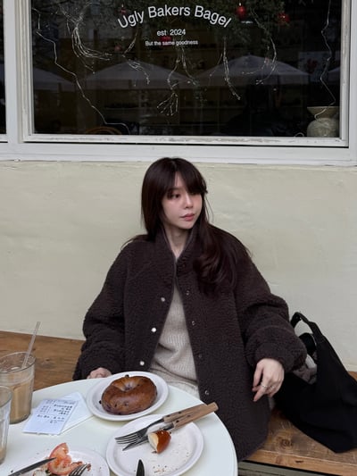 現貨 BEST！AY18 本期必買！柔軟泰迪熊熊羊羔毛外套 2色10