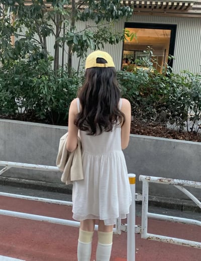 BB18 滾邊lace細肩浪漫小短洋 2色4