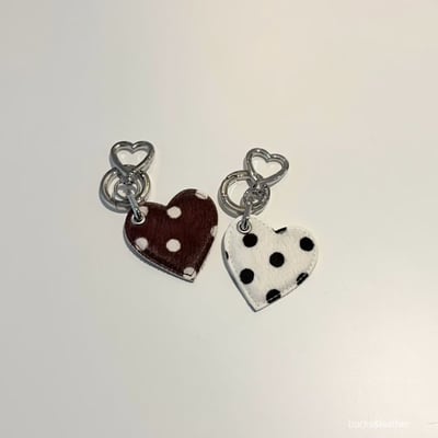 B48 Bucks&Leather 26年新款！詢問度超高！可愛牛皮迷你鑰匙圈 愛心/星星5