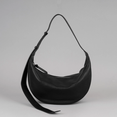 B34 Bucks&Leather 許願款！羊皮寬背帶新月包13