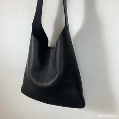 B33 Bucks&Leather 許願款！大容量牛皮肩背托特包15