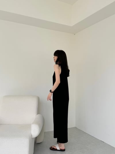 回歸) 熱銷破百！自留！微削肩彈性長洋 4色2