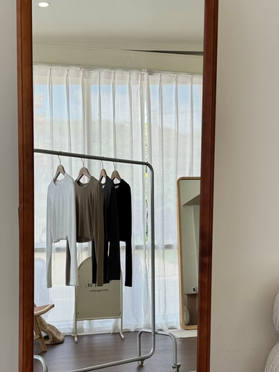 現貨 回歸) 合身短版長袖上衣 4色11