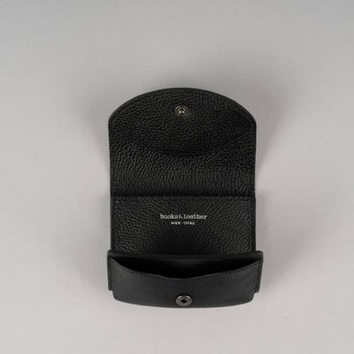 B54 Bucks&Leather 緊湊型牛皮小短夾10