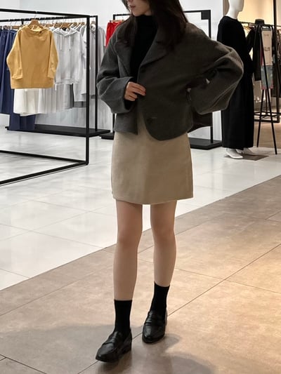 熱銷破百！高級感！經典牛皮樂福鞋 23-25 1色11