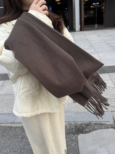 現貨 AW18 cashmere柔軟厚實圍巾 3色3