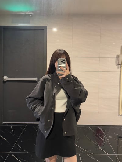 回歸) AU18 推！小立領風衣外套 2色8