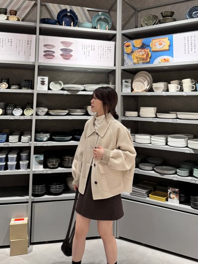 現貨 BEST！ 回歸) 自留！超好搭毛呢短裙 2色SM5