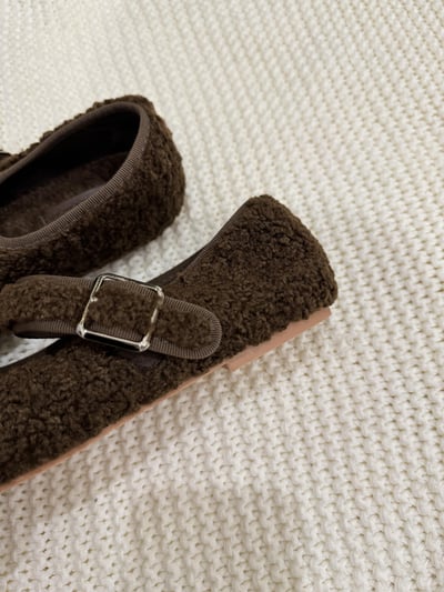 回歸) AG09 自留！可愛爆擊！QQ毛娃娃鞋 23-254